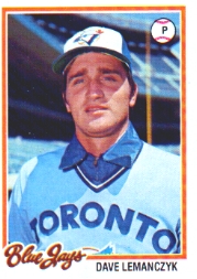 1978 Topps Baseball Cards      033      Dave Lemanczyk